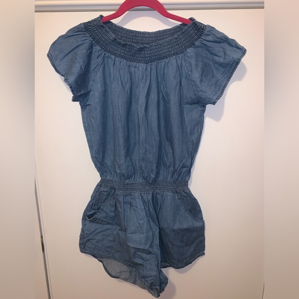 Denim Romper SZ L Juniors